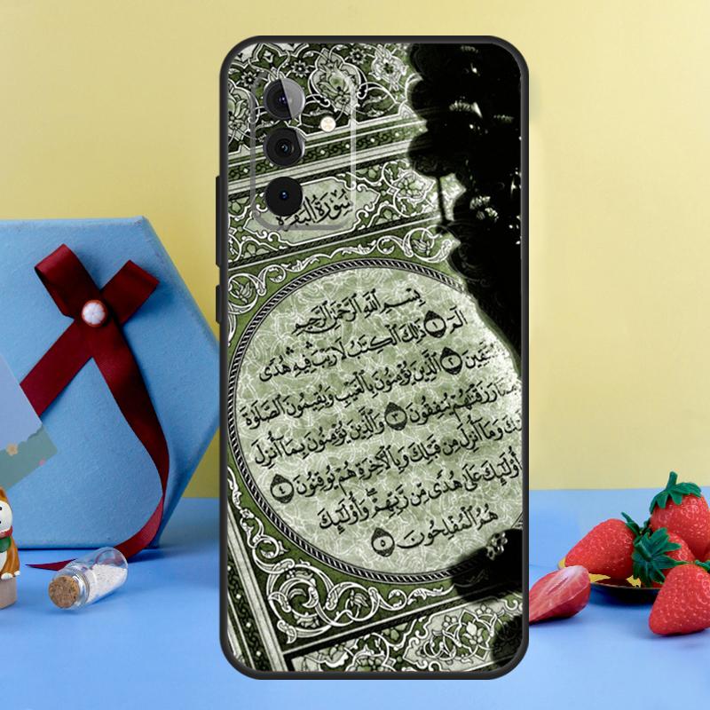 Исламская книга Арабский Коран Мусульманский Чехол Для Samsung Galaxy A14 A54 A34 A12 A22 A32 A52 S A51 A71 A13 A23 A33 A53 A15 A25 Чехол