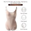 Seamless Shapewear Bodysuit Slimming Girdle Women One Piece Body Shaper Tummy Control Jumpsuits Waist Trainer Corset