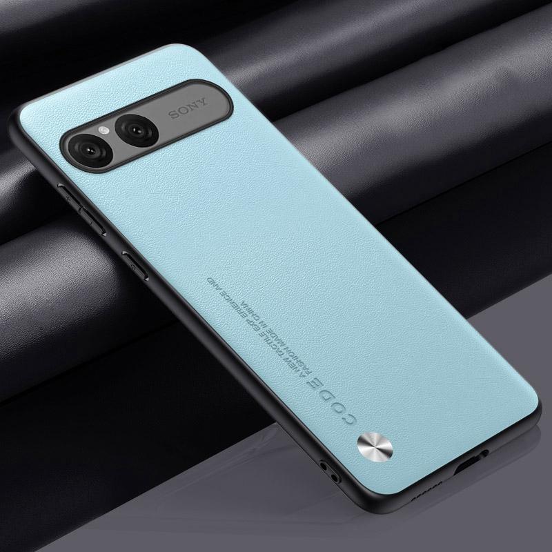 Роскошный чехол из искусственной ПУ кожи для Sony Xperia 10 VII 10VII, задняя крышка, силиконовый противоударный защитный чехол для телефона Sony Xperia10 VII
