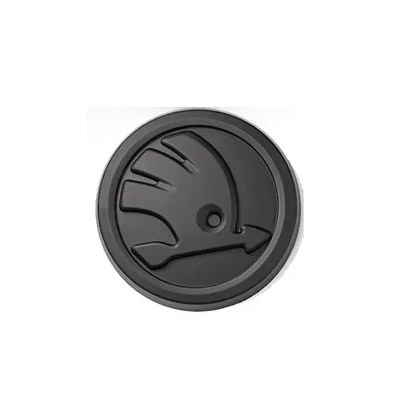 udrns1 for Skoda ABS Car Badge S Logo Octavia Rapid Fabia YETI A7 Superb KAMIQ Scala VRS Front Head Rear Tail Trunk Sticker