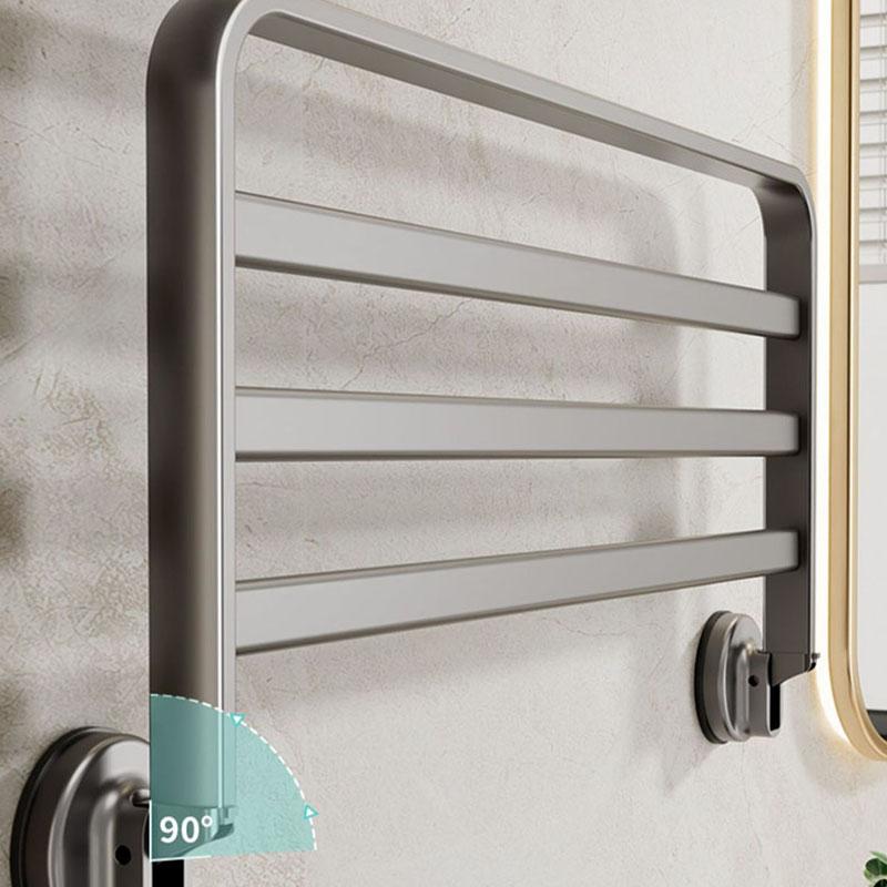 Вакуумная вешалка для полотенец с отрицательным давлением для ванной комнаты, настенная, с большим интервалом для вентиляции, алюминиевая, устойчивая к ржавчине