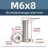 Yigu 304 Stainless Steel M2-M12 Countersunk Flat Head Hex Screw for Furniture & Cabinets