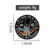 Big Fan of Space Outer and Personal Enamel Pins Astronaut Swinging Brooch Lapel Badges Cartoon Punk Jewelry Gift for Friends