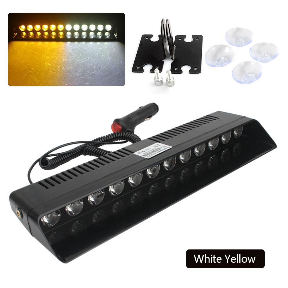 12 В аварийный светодиодный стробоскоп для полиции автомобиля грузовика красный синий янтарный белый светодиодный проблесковый маячок сигнальная лампа автомобильный фонарь в сборе