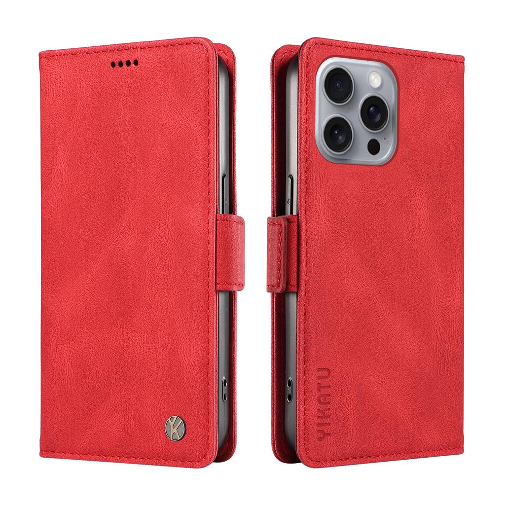 Чехол-кошелек из нубуковой искусственной кожи с отделениями для карт и боковой пряжкой для iPhone XS,XR,XS Max,SE,iPhone 7,8,7Plus,11,11Pro,11Pro,12,13,14,15,16...