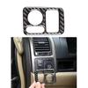 Для Honda CRV 2007 2008 2009 2010 2011 автомобильные декоративные черные наклейки из углеродного волокна для салона автомобиля