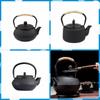 With Stainless Steel Infuser Cast Iron Pot Teapot Boiling Water Kettle  Oolong Tea