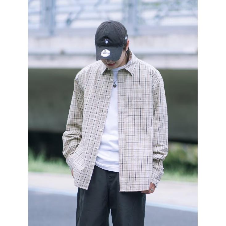 2024 Plaid Long Sleeve Shirt Japanese Hong Kong Style Ins Loose Shirt Boys Summer Trendy Versatile Casual Coat
