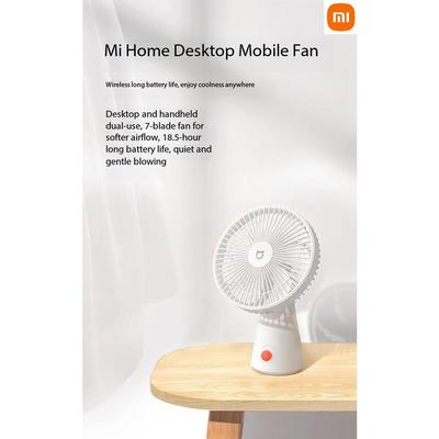 Xiaomi Настольный портативный вентилятор Mijia Маленький вентилятор Офисный вентилятор для циркуляции воздуха