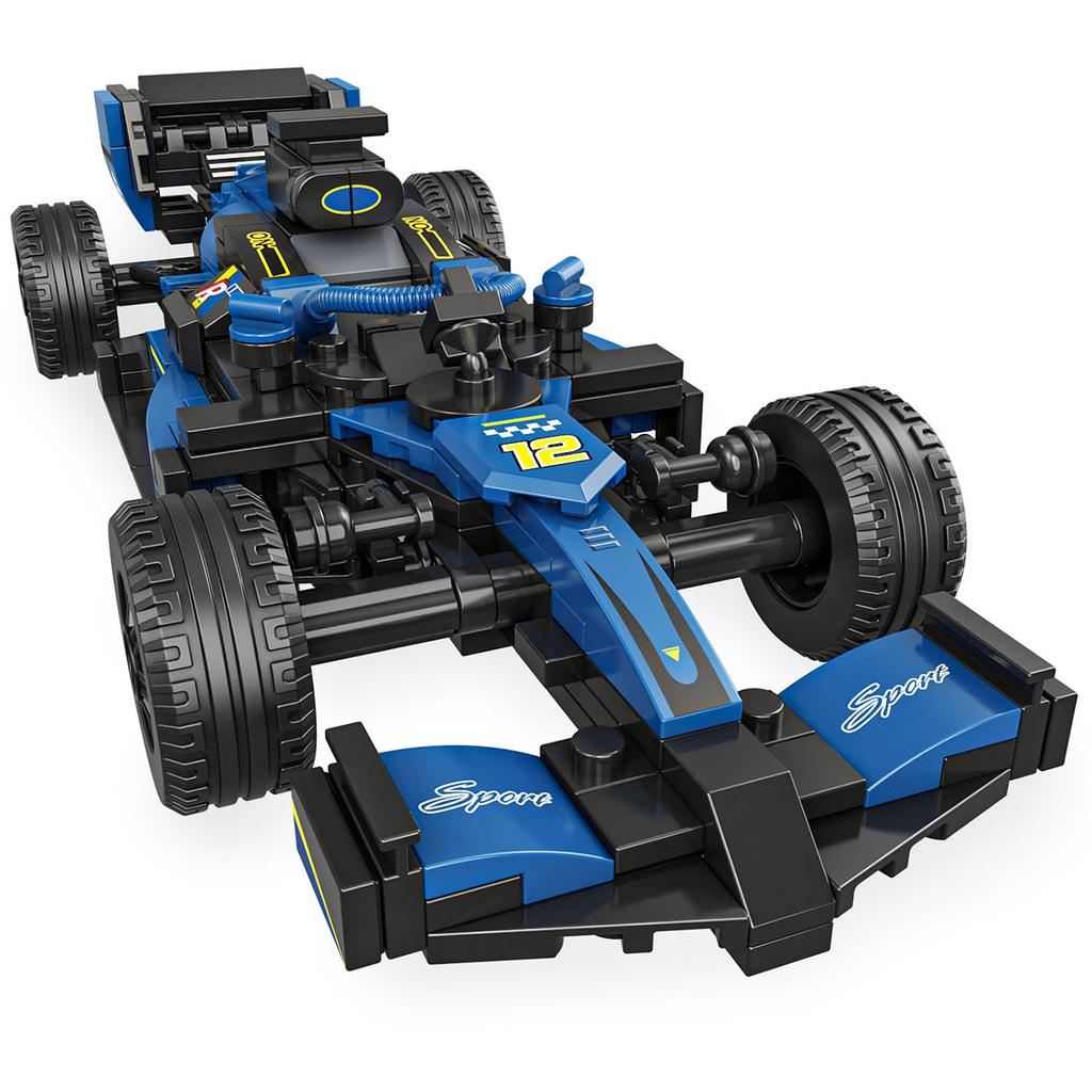 Ovly Supercar Building Block City Technique F1 Racing Car Model Speed Champions Sport Vehicles Car Toy Children's Birthday Gift No.T1104