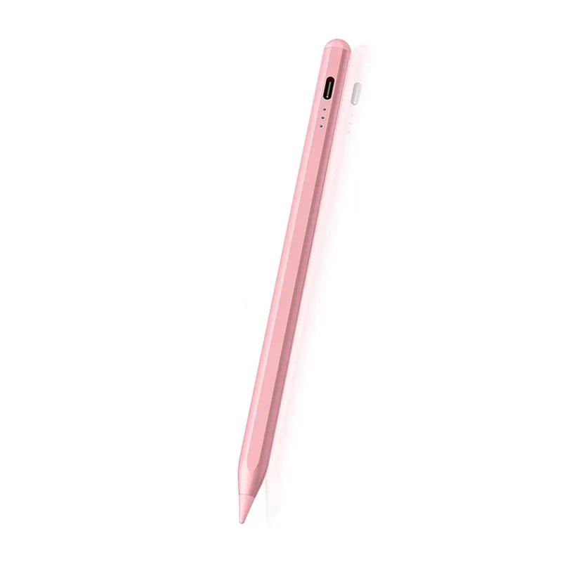 Brand Logo Rechargeable Palm Rejection Drawing Tilt Touch Screen Stylus Pen Pens for iPad