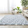 Tie Dye Plaid Plush Gradient Carpet, Living Room Floor Mat, Fluffy Rugs,Fully Spread Bedroom Bedside Blanket, Modern Living Room Rugs