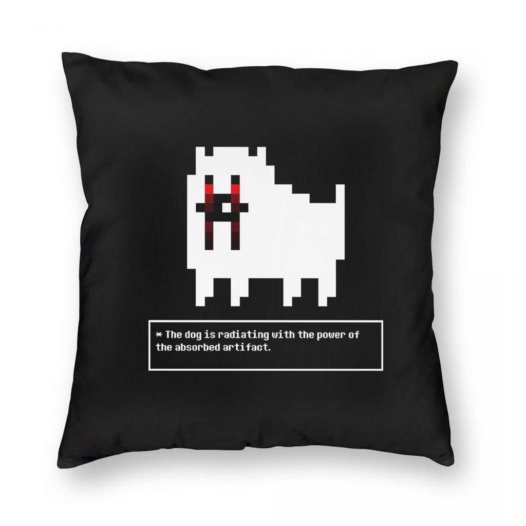 Undertale Раздражающая Собака Видеоигра Милый Квадратная Наволочка Чехол для Подушки Подушка Декоративная Подушка для Дома Спальни Автомобиля