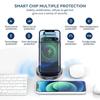 3-in-1 Wireless Magnetic Charger Stand for MagSafe 15W Fast Charging Dock Station for  Watch iPhone 15/14/13/12 Pro Max