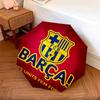 Узор FC Barcelona, автоматический складной зонт, портативная и складная конструкция, 8 спиц, рождественский или день рождения подарок.