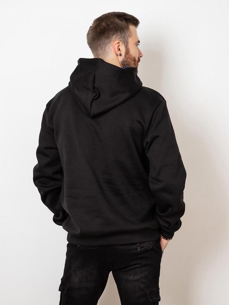 Трикотажное теплое худи  с принтом ISSA Plus