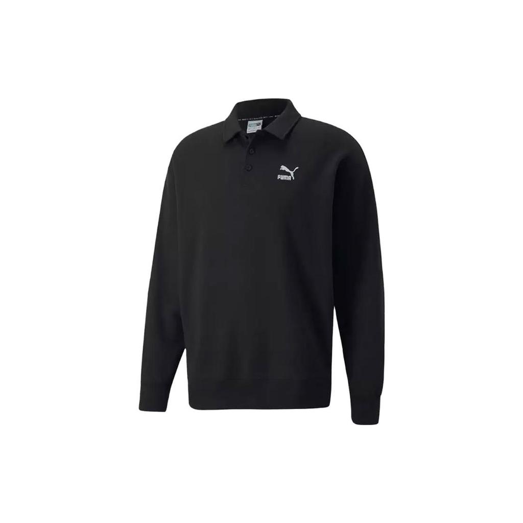 Новые мужские поло из коллекции PUMA Sports Life, черные 537697-01
