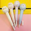 Быстросохнущая гелевая ручка, гладкая ручка для письма, декомпрессия, милая мультяшная ручка-овца, школьные принадлежности