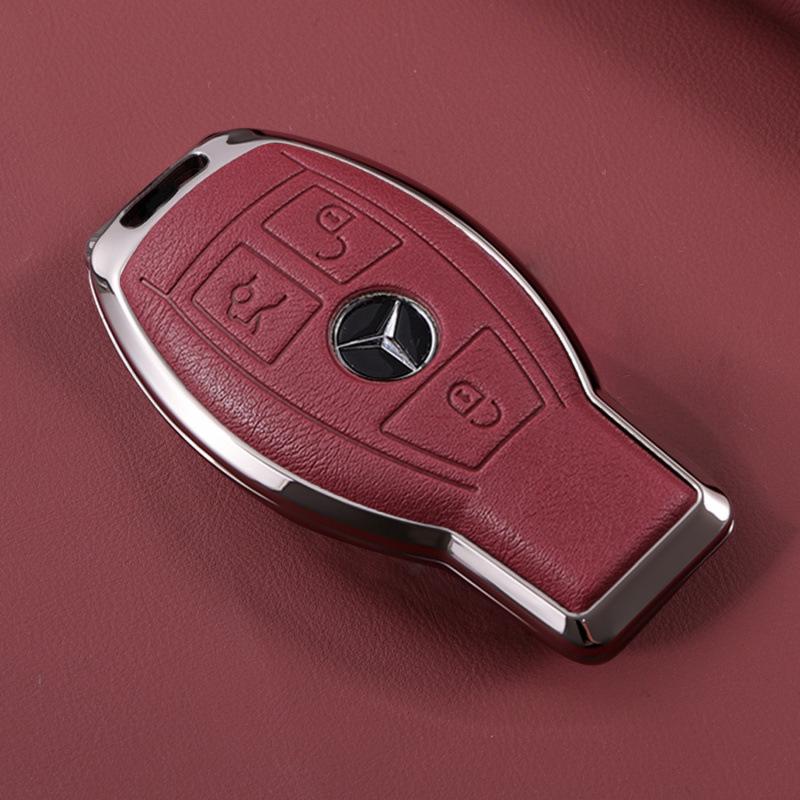 Mercedes Key Cover for C260L, E300L, GLC300L, C200L, E260, S400L, and EQE Models