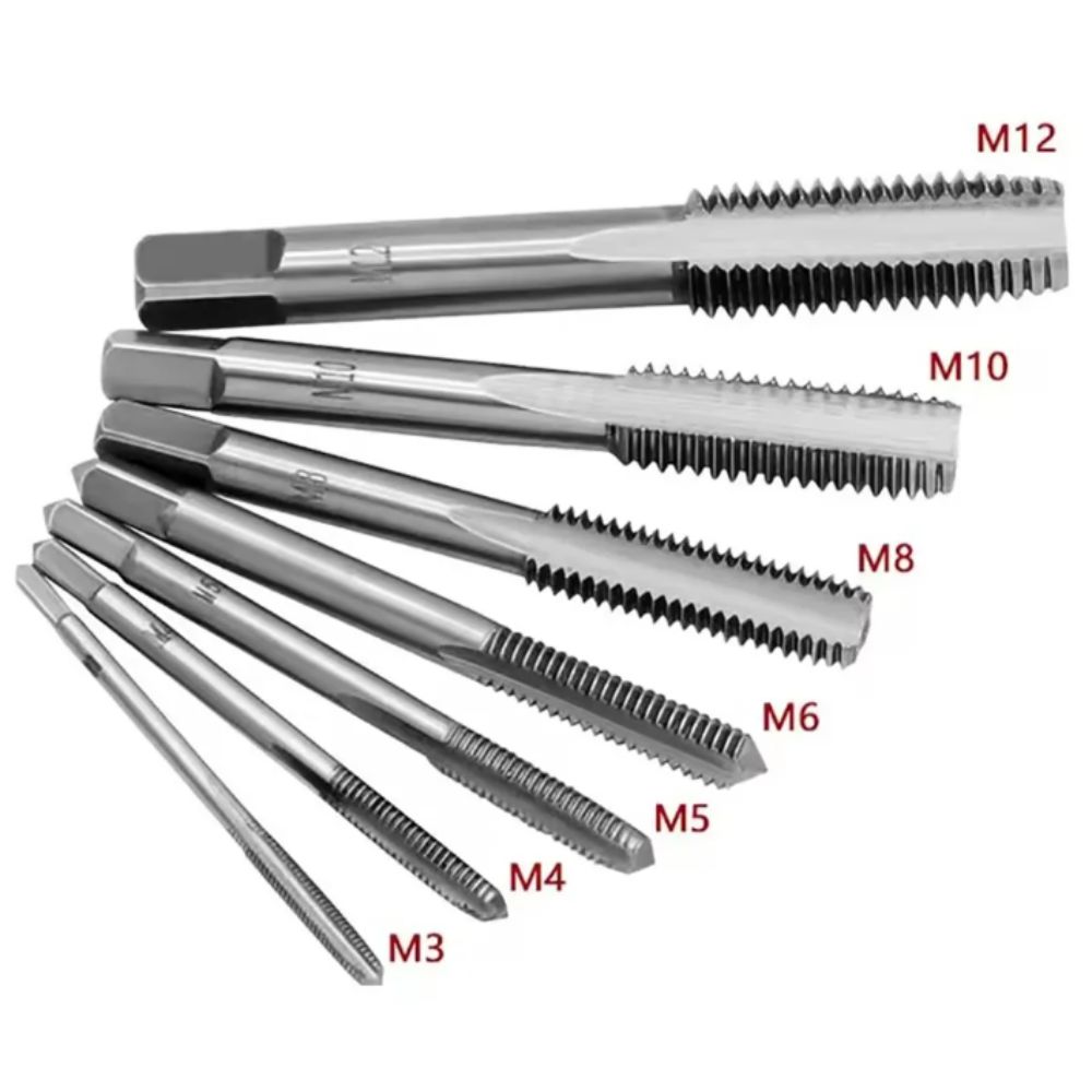 High Speed Steel Ratchet Tap Wrench Adjustable Screw Taps Tapping Tools Machine Taps