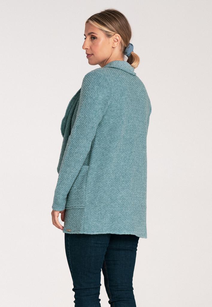 Women' cardigan - wool cardigan - mint cardigan M1043 size