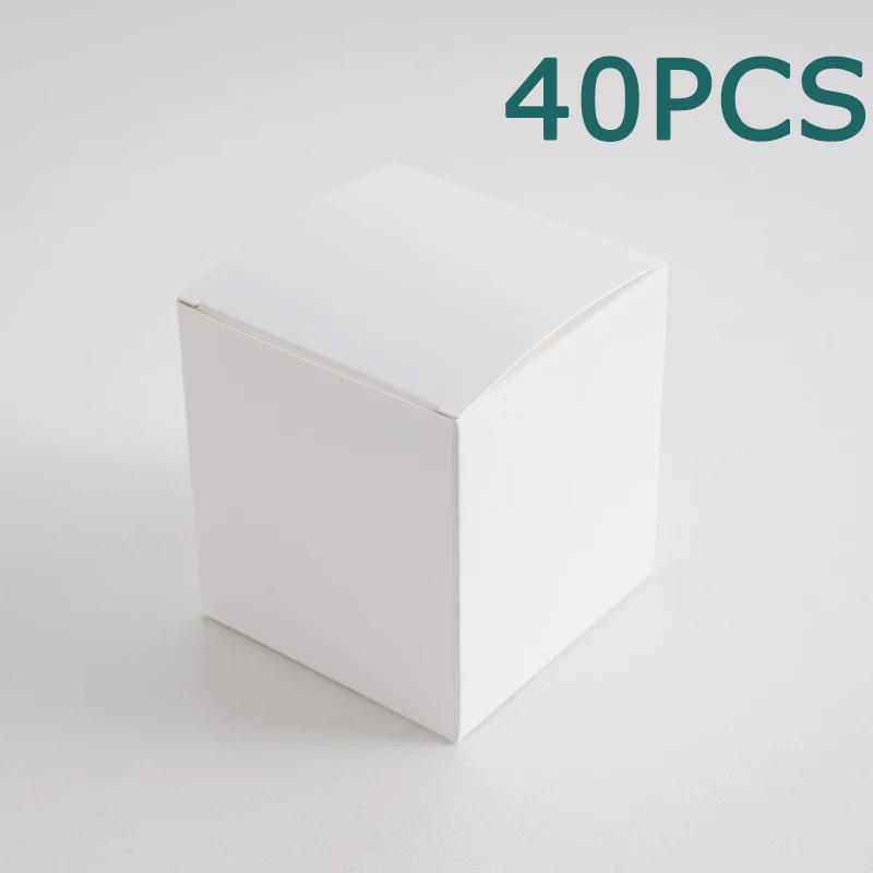 WTEMPO Белая бумага Небольшие подарочные коробки Складные самодельные коробки для угощений на вечеринку Коробки для предложений руки и сердца подружкам невесты Универсальные упаковочные коробки для хранения деликатных предметов