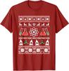 Science Scientist Ugly Sweater Funny Christmas Funny Unisex T-Shirt