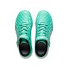 Li Ning Kids Logo Print Stitching Low Top Soccer Shoes Kids Soccer Shoes Parrot-Green YKGU018-5