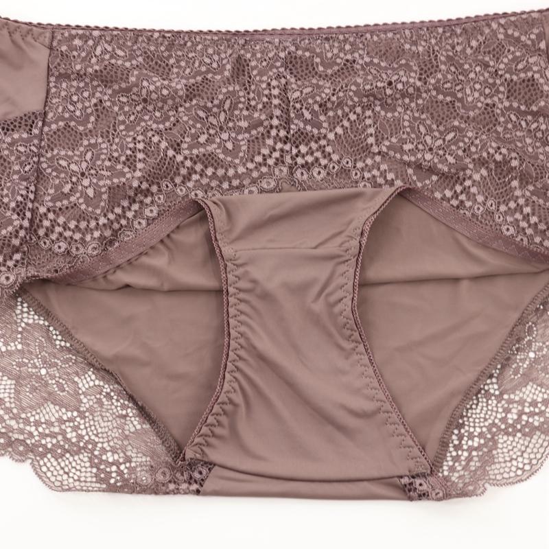 Женское Модное Романтичное Тонкое Кружевное Сексуальное Удобное Дышащее Белье Со Средней Посадкой 0Xl-6Xl-88709