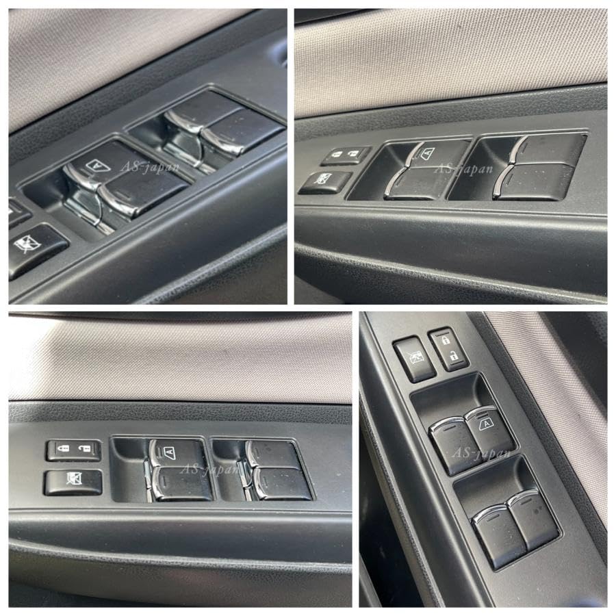 Nissan Elgrand E52 Специальная Декоративная Накладка на Кнопку Стеклоподъемника Хромированная Отделка Салона Кастом