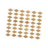 48Pcs Miniature Floorboard Bedroom Micro Landscape Dollhouse Floor Sheet Ornaments