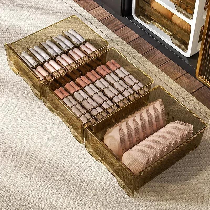 Ящик для хранения нижнего белья Шкафы Гардеробная Кухня Ящик для одежды Органайзеры Ящик для носков Одежда в шкафу