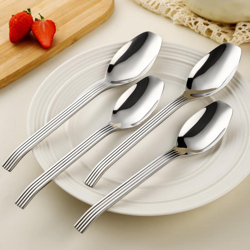 Wutuo 304 Stainless Steel Dinner Spoons