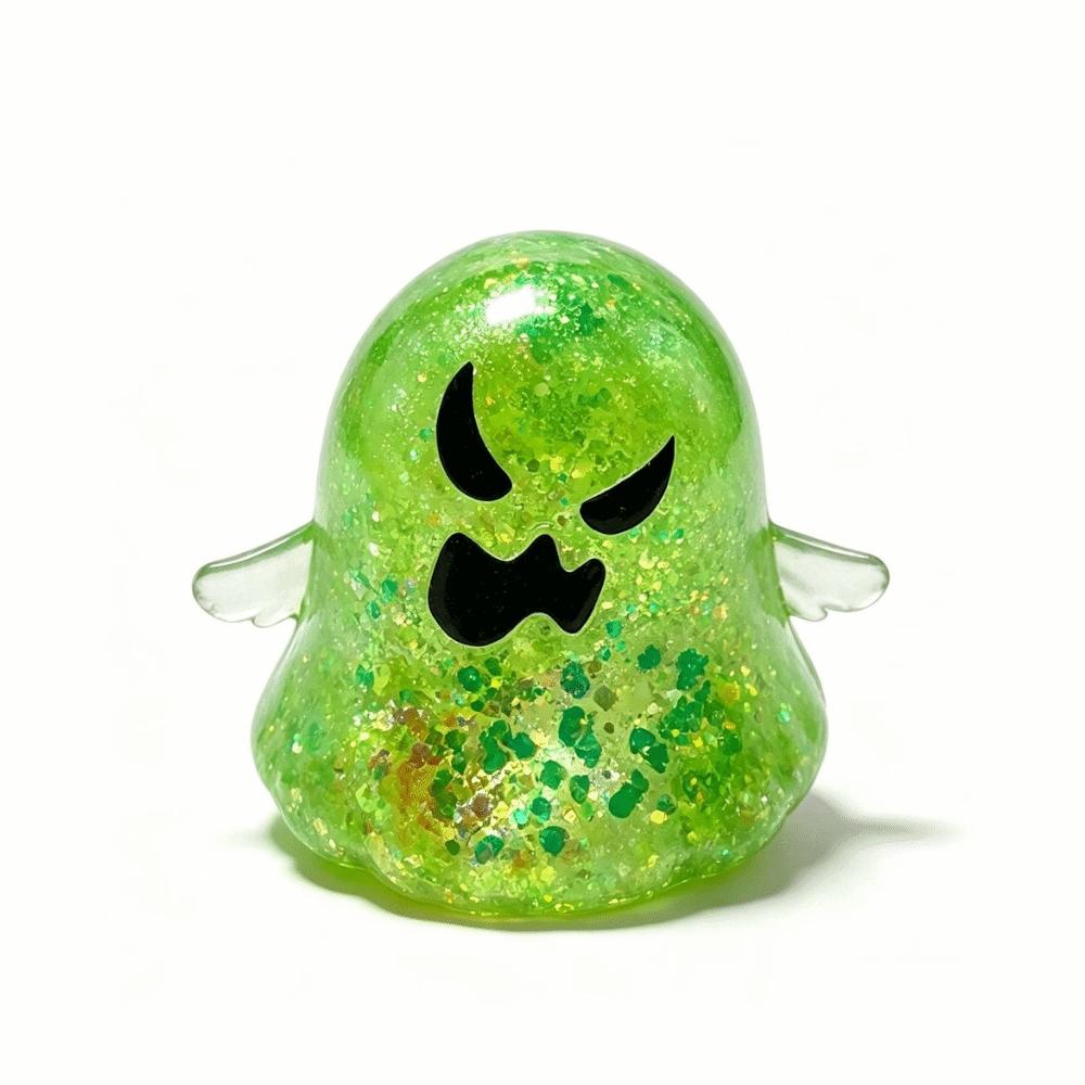 Soft Maltose Squeezing Fidget Toy with Sequins Fidget Squishy Toys Relax Ghost Sensory Toy Daily
