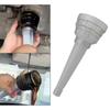 Oil Funnel Soft Rubber Portable Quick Fill Funnel Spill Saver Universal Gasoline Engine Funnel for Automotive Use Car Fuel