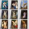 Vintage Guardian Angel with Children Canvas Painting  Prints and Posters Wall Art Picture for Home Children Room Decor Cuadros