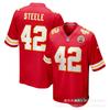 Kansas City Chiefs NFL Football Jersey Patrick Mahomes 10 Premium Replica Short Sleeve Men Fans Sports Team Apparel