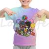 Toca Life World T Shirt Girls Boys Summer Casual Short Sleeve Tshirt Kids Cartoon Toca Boca T-shirt Camisetas Children Clothes