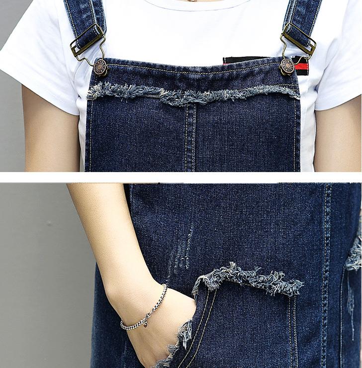 MengHu женское летнее свободное платье размера плюс платье средней длины на бретелях модное джинсовое платье без рукавов с карманами M-5XL