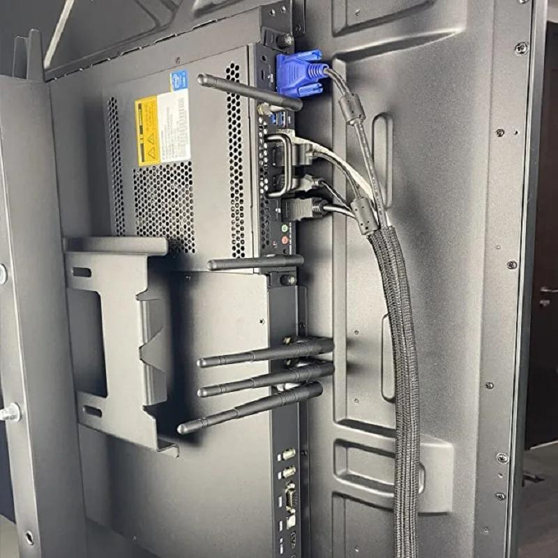 ПЭТ Плетёная Самозакрывающаяся Кабельная Оплётка Изолированный Кабель Гибкий Защитный Шнур Органайзер Оплётка для Дома Автомобиля Стола Телевизора ПК