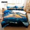 Scenery Bedding Set Duvet Cover Set 3d Bedding Digital Printing Bed Linen Queen Size Bedding Set Fashion Design