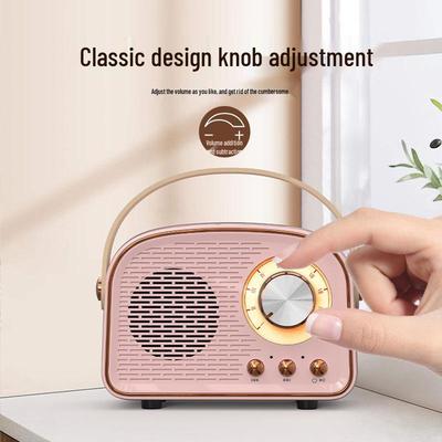 Ретро Портативная Bluetooth Сабвуферная Колонка