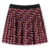 Navy Blue Pleated Sequin Skirt for Children 92/104/116/128/140