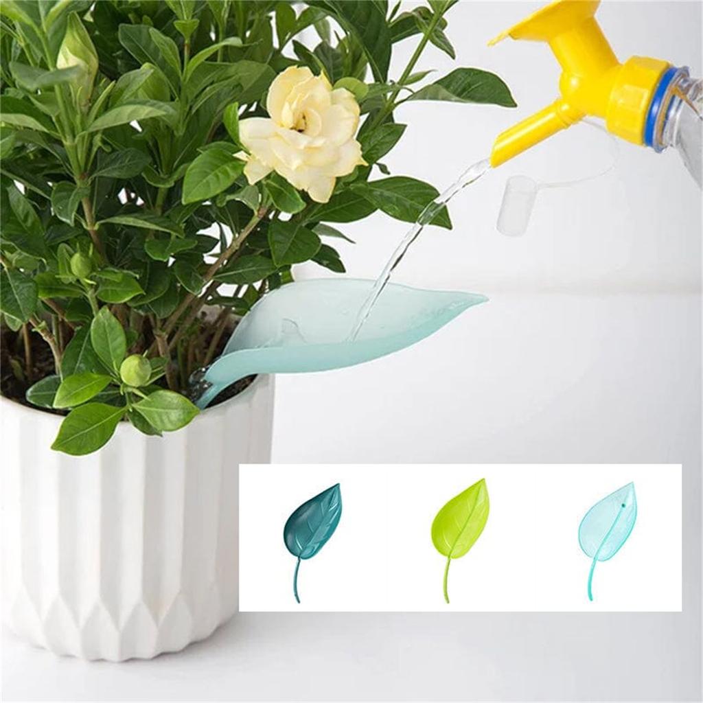 Funny Watering Leaves, Leaflow Plant Pot Watering Funnel, Plant Watering Devices, Plant Waterer For Indoor And Outdoor Plants