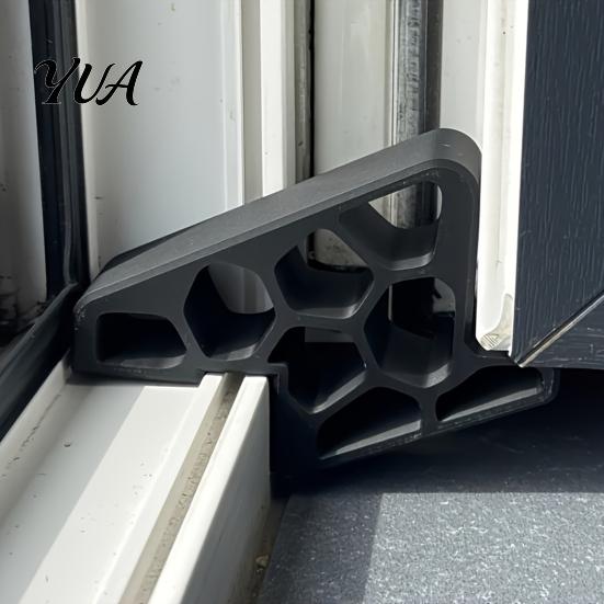 Balcony Door Security Wedge 2/3/4Pcs Window Stopper with Track Lock, Heavy Duty Safety Lock Wedge, No-Tool Installation Stop Portable Sliding