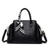 New Handbag Women's Bag Crossbody Large Bag Large Capacity Fashionable Retro Versatile Crocodile Pattern Pillow Bag