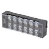 50Pcs Terminal Block ABS Shell 25A Good Conductivity Easy Install Industrial Connector for Distribution Box 600V