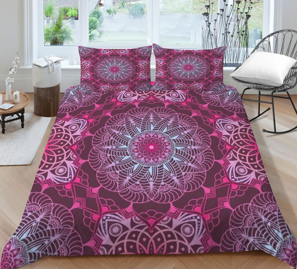 3D Duvet Cover Bohemian Highend Printing Bedding Cover Set Polyester Queen Single Size Boy Girl Luxury Quilt Cover