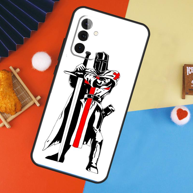 Крышка для Samsung Galaxy A13 A23 A33 A53 A15 A25 A35 A55 A51 A71 A12 A32 A52 A14 A34 A54 с изображением Христианских Тамплиеров