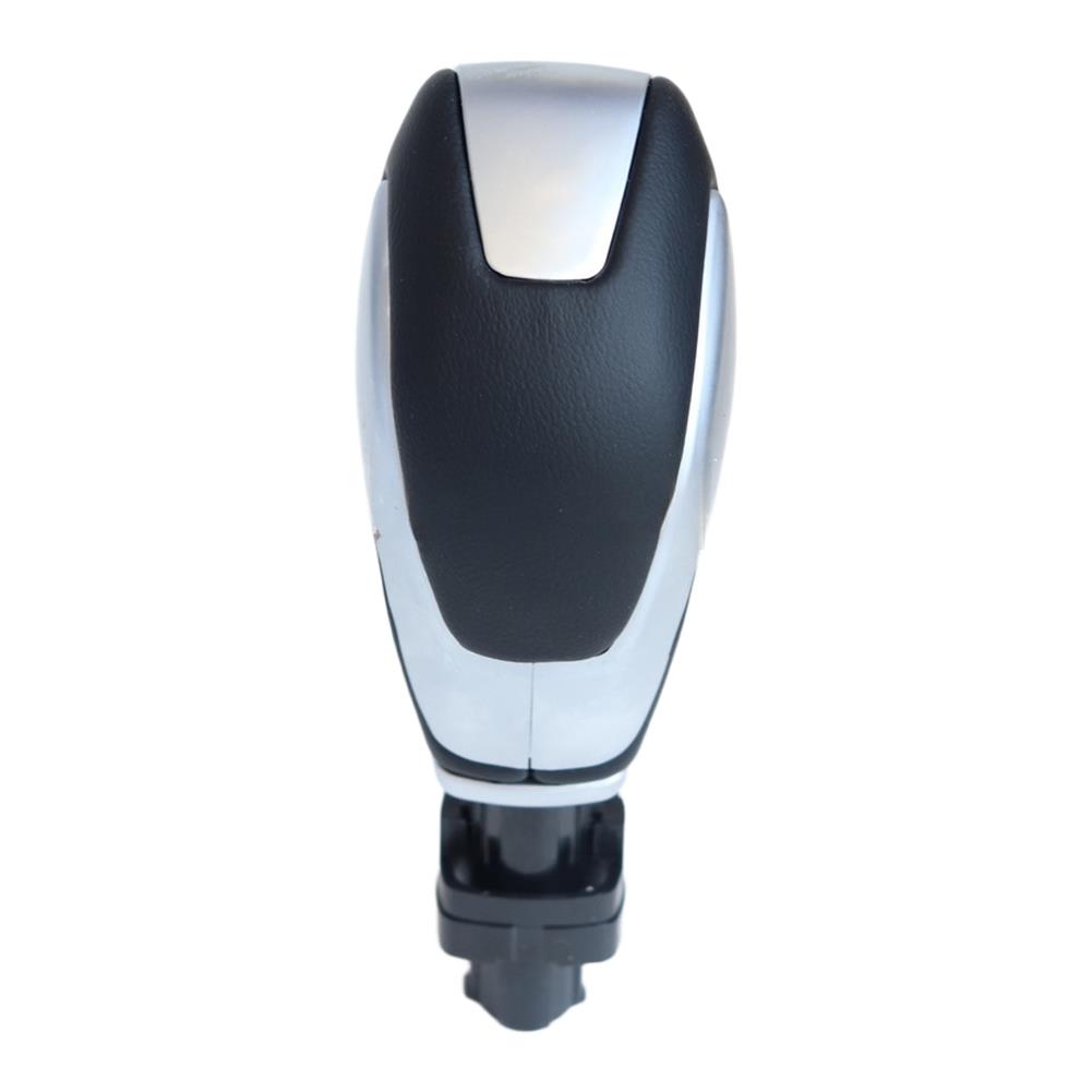 Black Leather-Wrapped Gear Shift Knob for Ford For EcoSport 2017 7 6 16cm Dimensions Interior Upgrade Direct FitGood product
